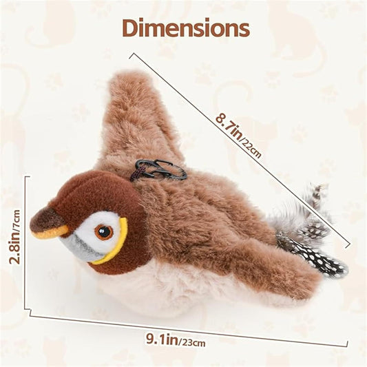 Fun Interactive, Flapping and Chirping Bird Cat Toy - My Store